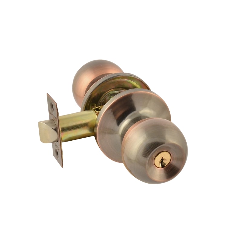 Защелка зш-01-э есо (ключ/фиксатор)  стар. бронза (1/20) "нора-м"