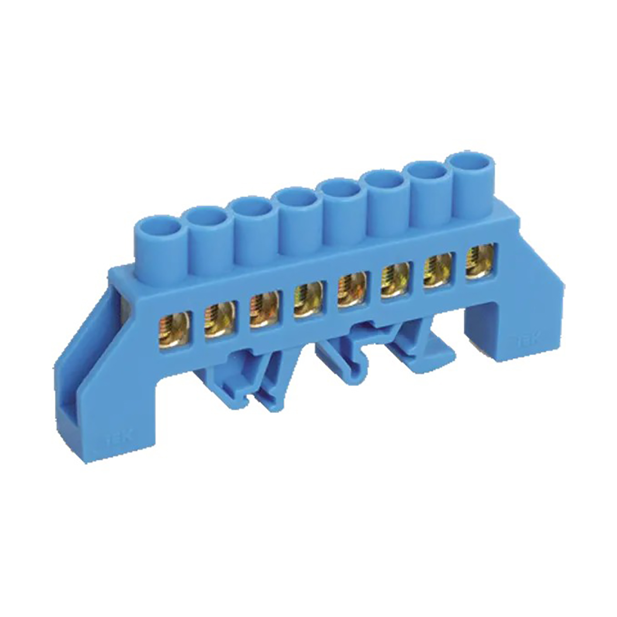 Шина "n" нулевая в комб. изоляторе на din-рейку "стойка" шни-8х12-8-кс-с (20/400) "iek"