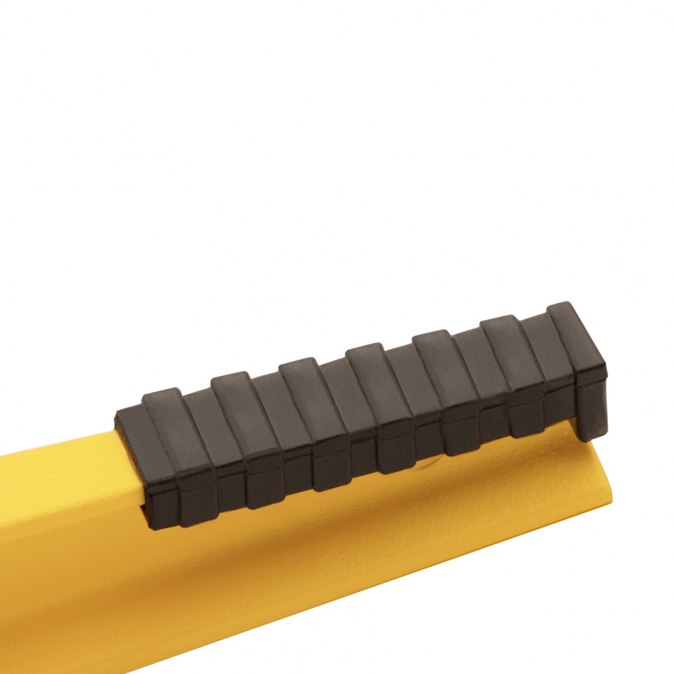 Уровень литой, 600 мм, 2 глазка, ударные площадки Denzel (34935)