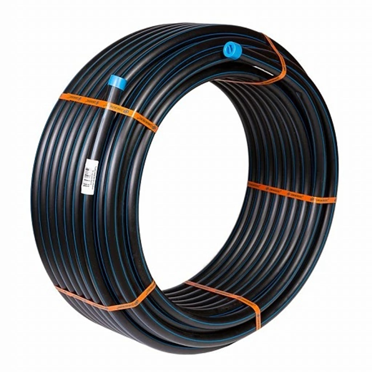 Труба для питьевой воды пнд "хит" pe100 25 х 1,6 мм (бухта 50 м) (1) "джилекс"