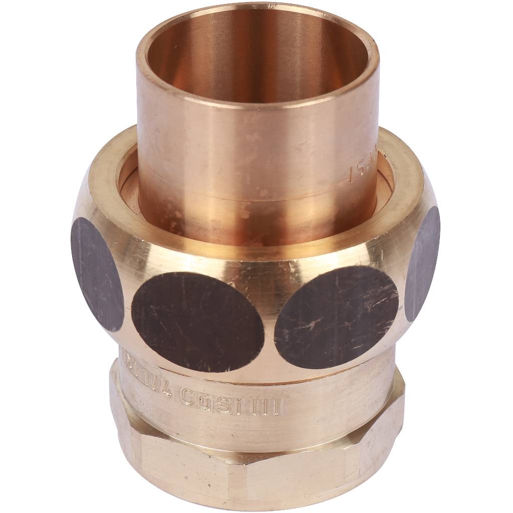 Американка (сгон) 28x1" ВР самоуплотняющаяся под пайку SANHA бронзовый 14340281