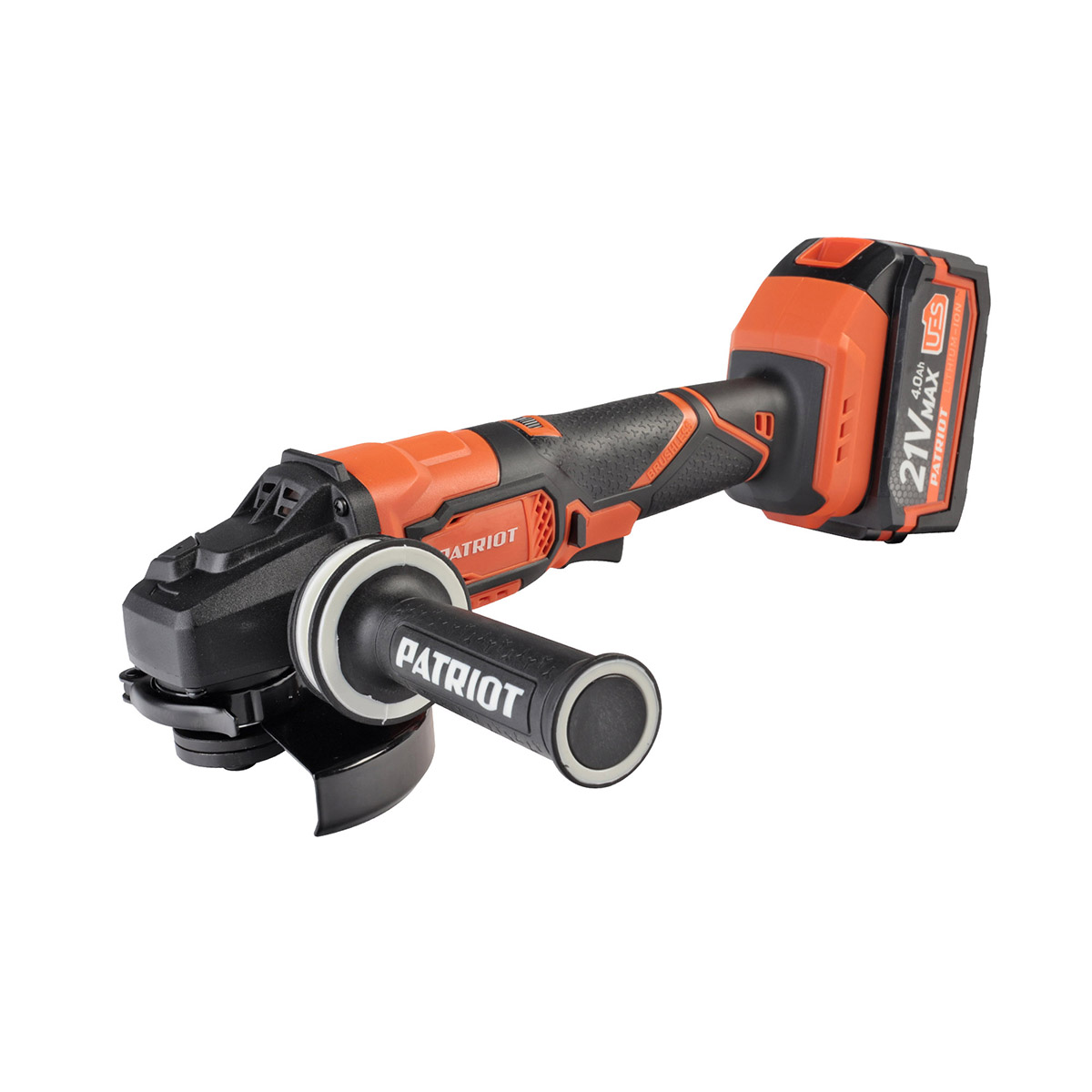 Угловая шлифмашина ag 125li ues, диск 125 мм (1/4) "patriot" 110303127