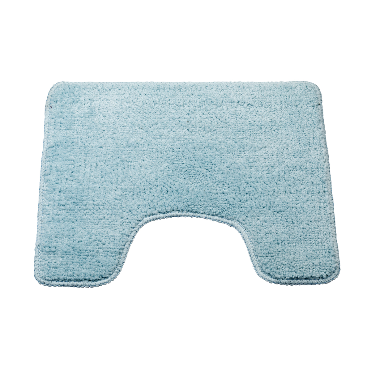 Коврик для туалета "passo" 45*45 см, микрофибра (голубой) (1/30) "swensa" atm-0605lb-t