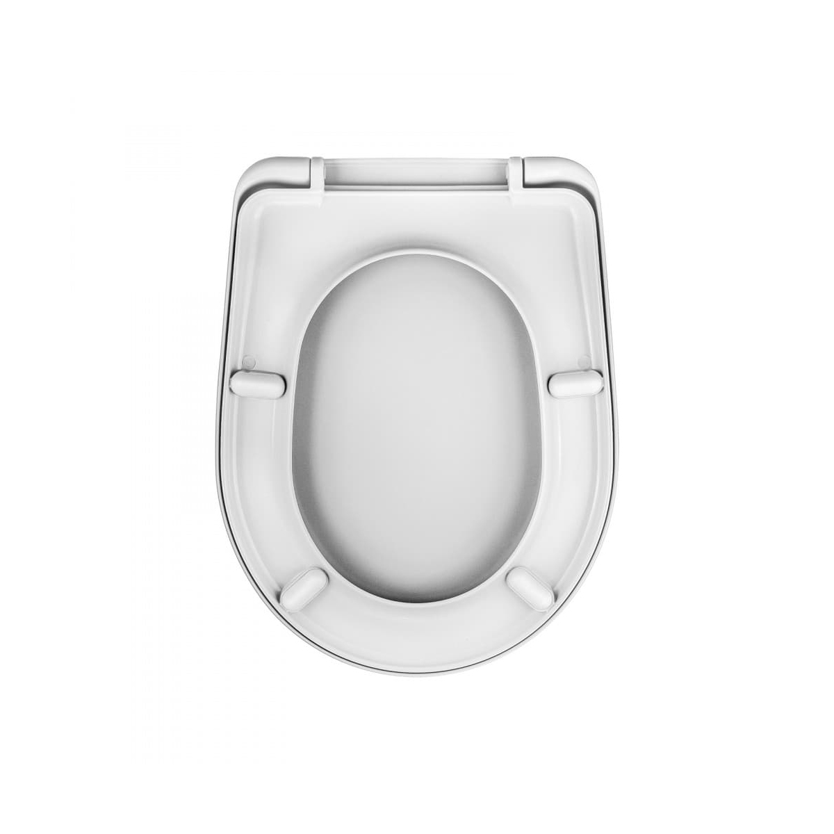 Сиденье для унитаза "koral a" белое, крепление металл. (1/5) "berges"