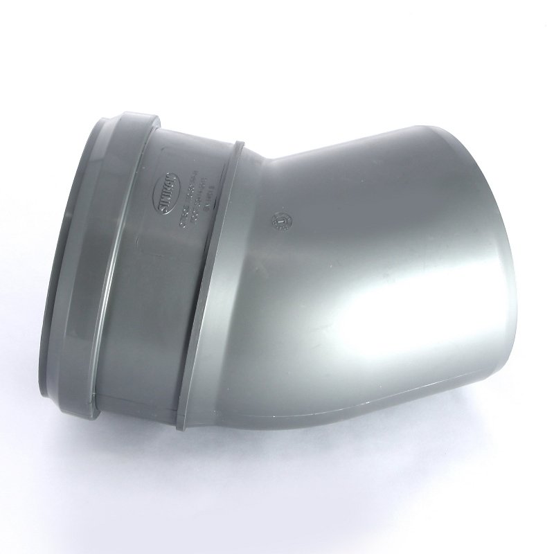 Отвод 30° для вн.канализации d=110 мм SINIKON Стандарт