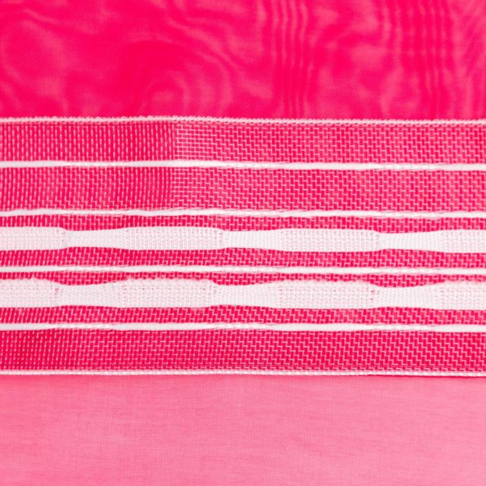 Тюль 135*150 см фуксия, вуаль (1/30) "этель" 5635253