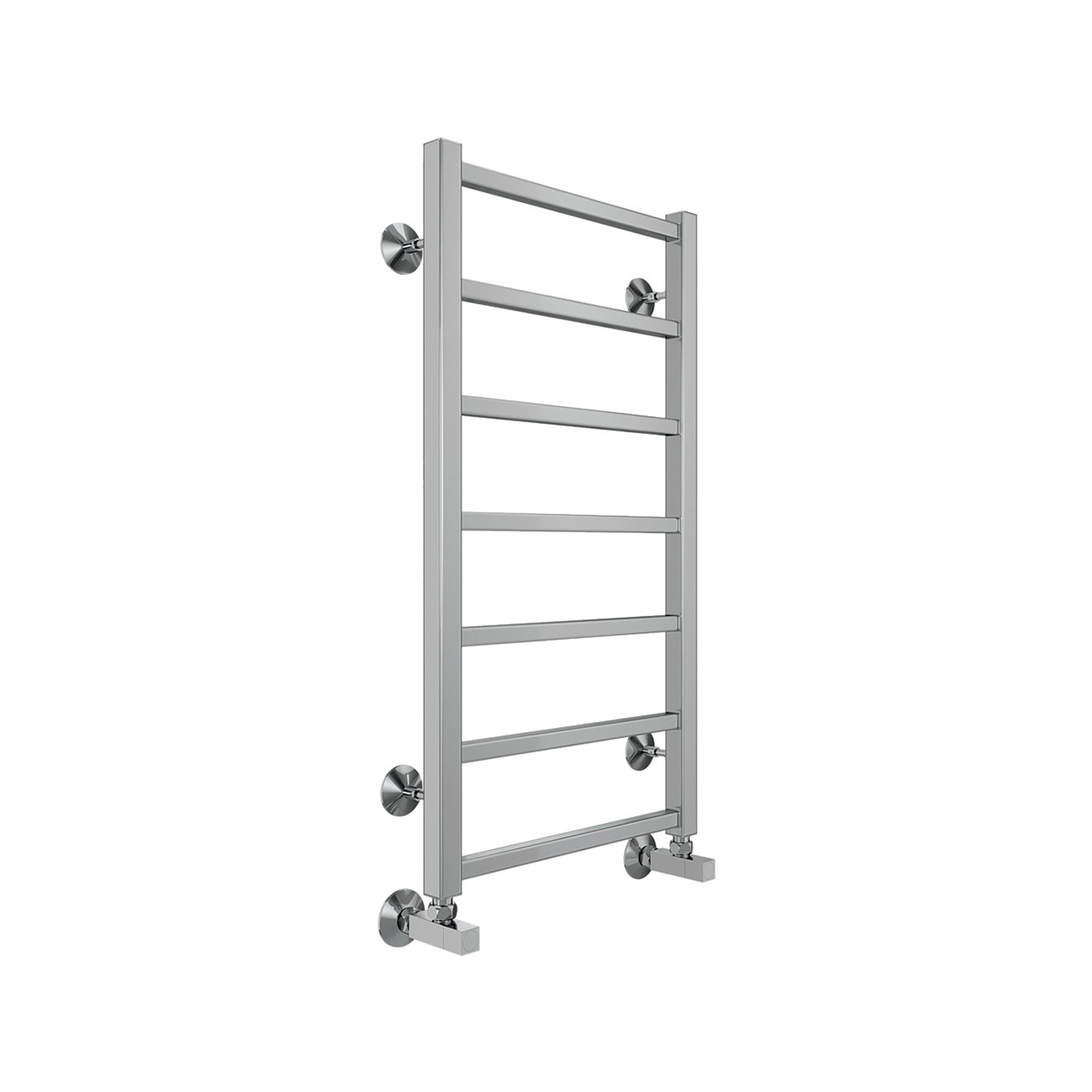 Полотенцесушитель водяной "контур" п7 400*800 (хром) "terminus"