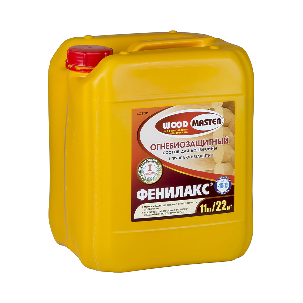 Фенилакс  огнебиозащитный состав "woodmaster"  11 кг (1) "рогнеда"