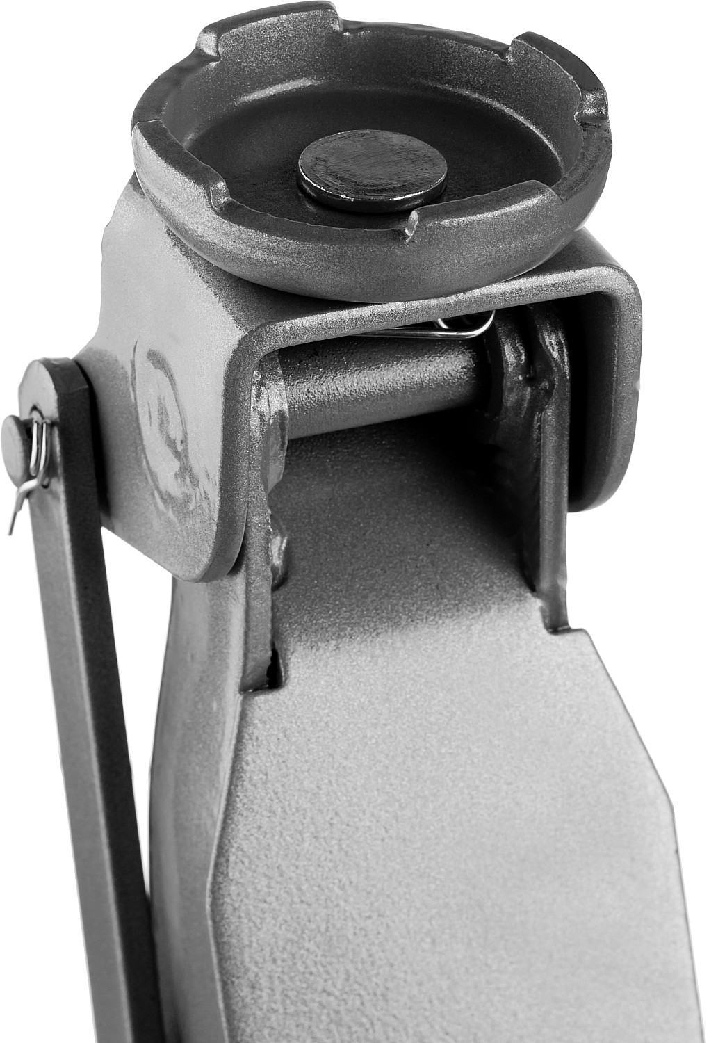 ЗУБР Т-55, 2 т, 80 - 380 мм, подкатной домкрат с увеличенным подъемом и низким подхватом, Профессионал (43058-2)