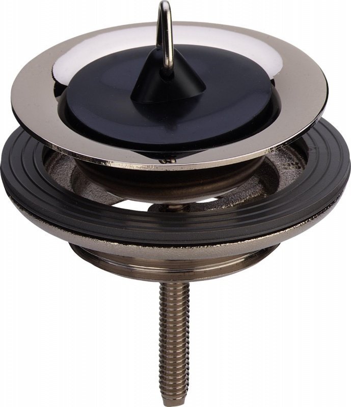 Выпуск 1"1/4 х 60 из нержавеющей стали, полированный, с пробкой VIEGA