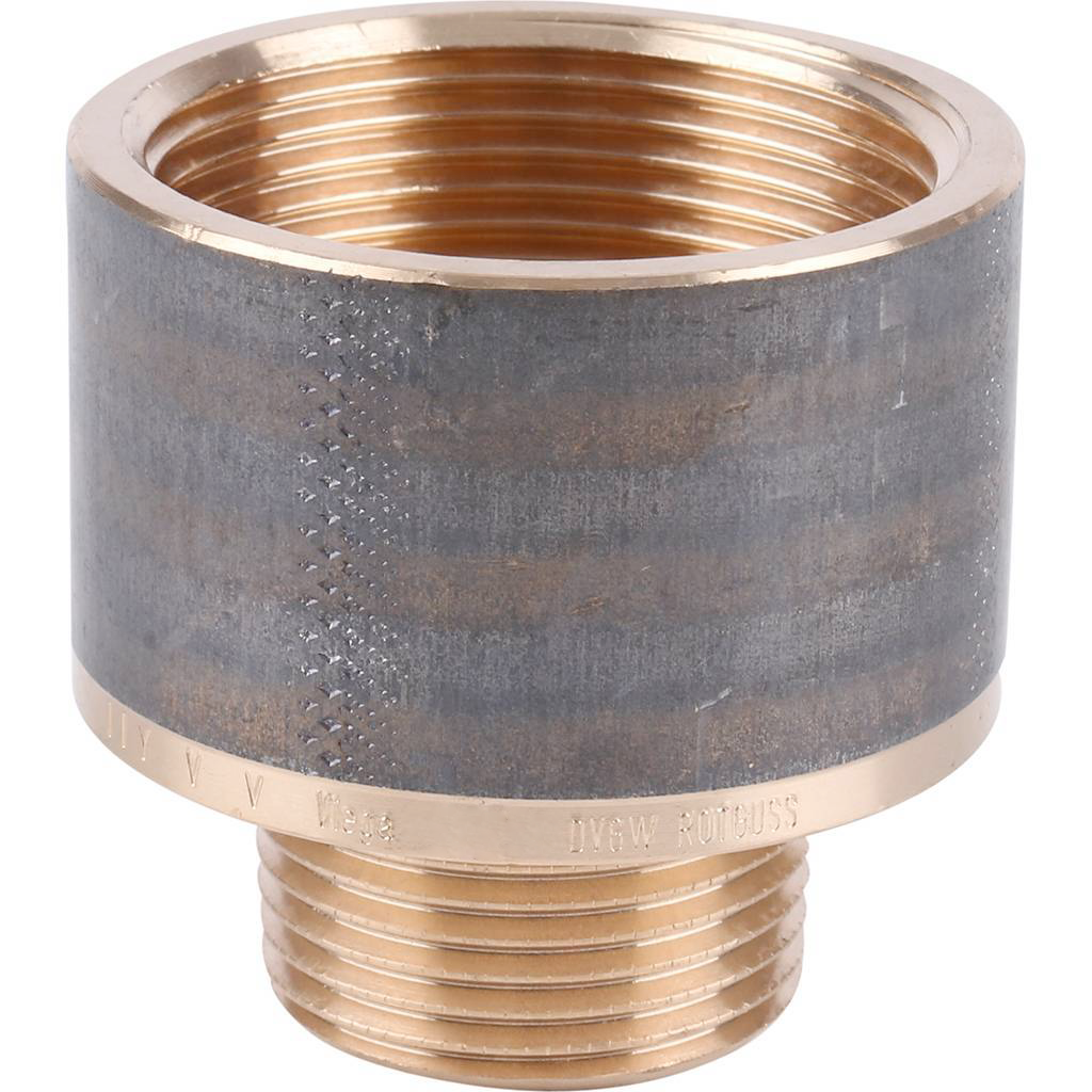 Переходник круглый резьбовой 3/4" х 1"1/4 ВН бронза VIEGA (441357)