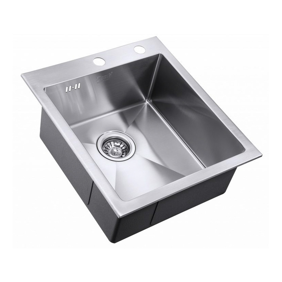 Мойка для кухни врезная нержав. rx-4551  450*510 мм (чаша 390*410*200 мм) "zorg"