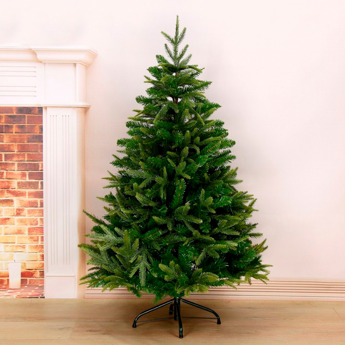 Ель декор. "элит" 120 см, 322 ветки (зеленая со светлыми кончиками) "зимнее волшебство" 2338583