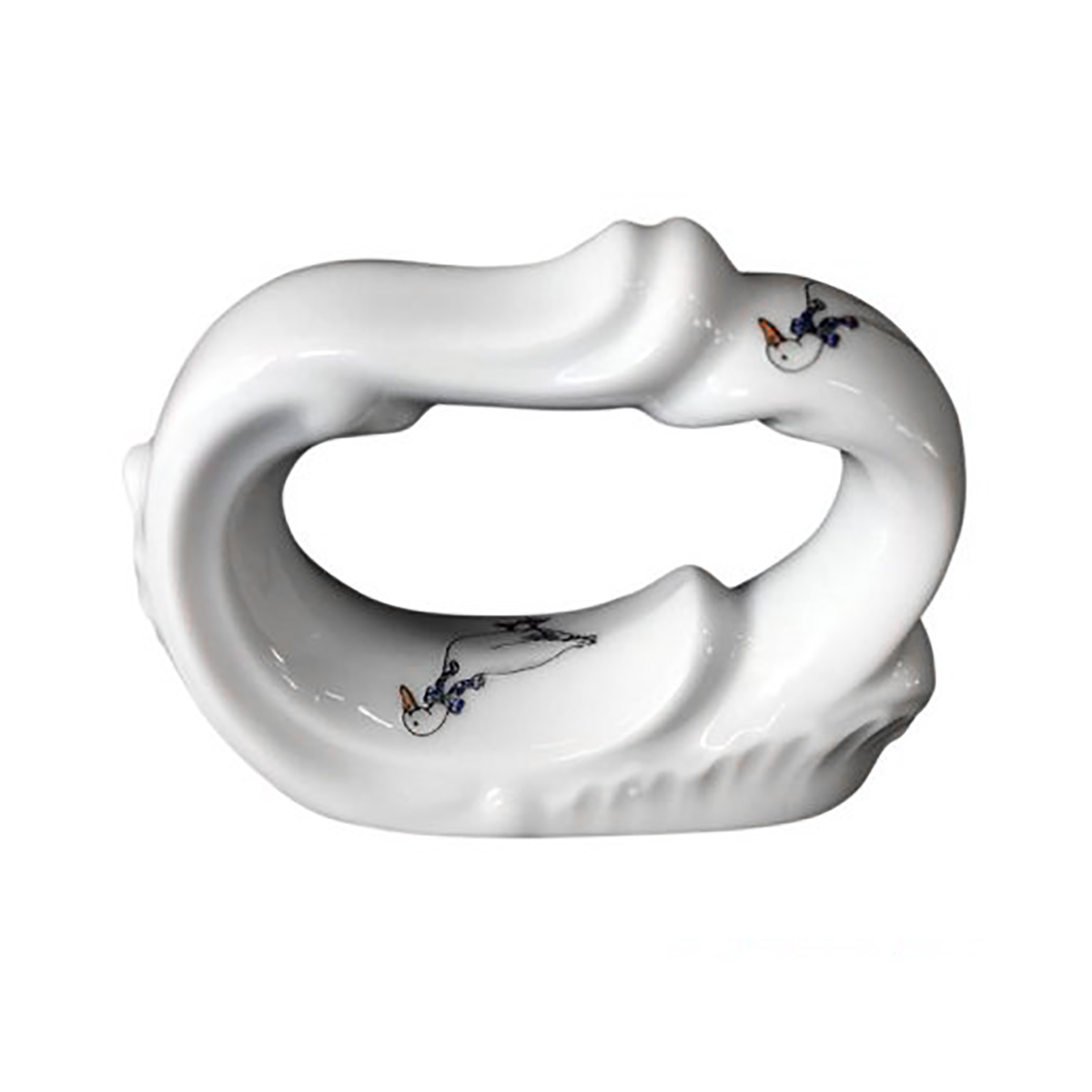 Кольцо для салфеток "rococo" гуси (1/6/36) "cmielow" omd666-рококо-28