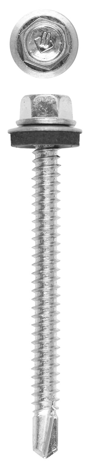 ЗУБР СКМ, 150 х 6.3 мм, цинк, 400 шт, кровельный саморез, Профессионал (4-300310-63-150)