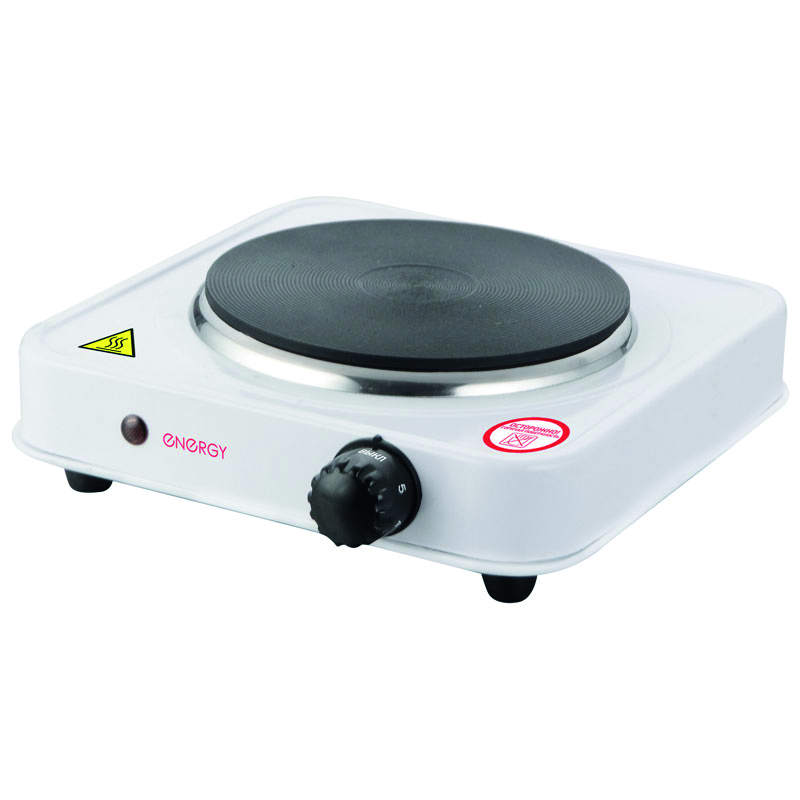 Плита электр. 1-конфор. (чугун) "energy" en-901 (белый) (1/10)