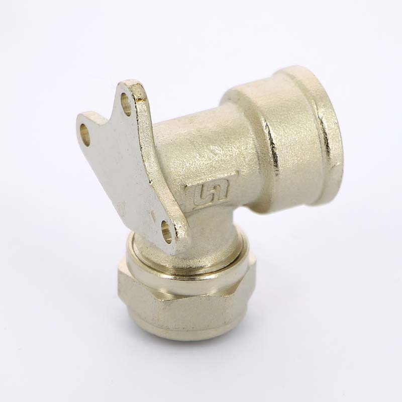 Водорозетка обжимная ВР 16 х 1/2" UNI-FITT для металлопластиковых труб