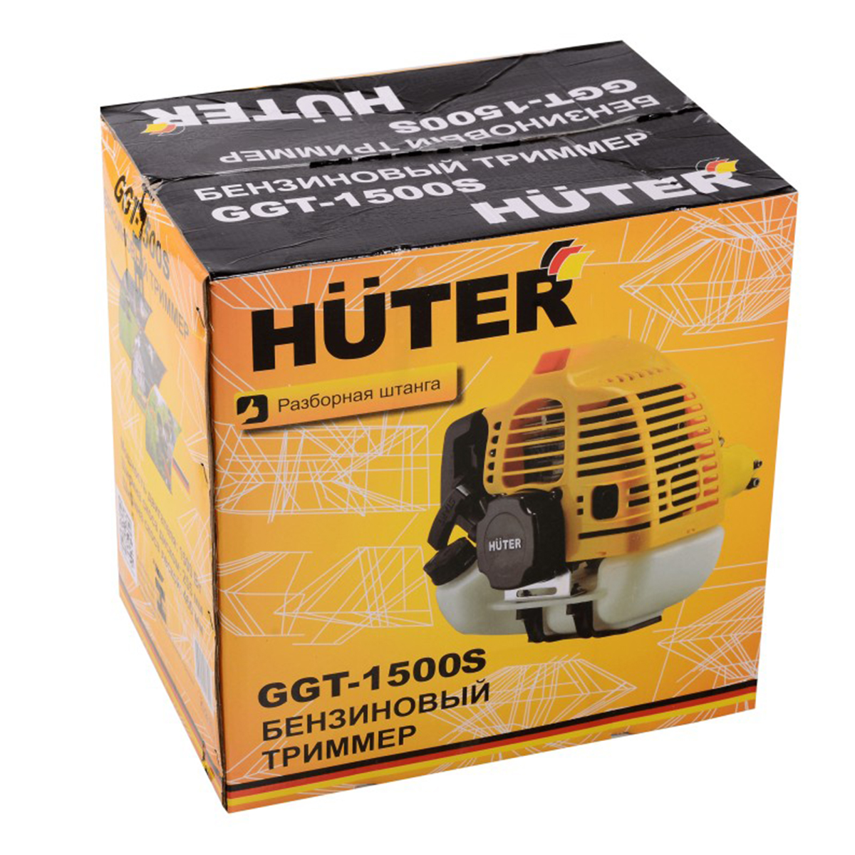 Триммер бензиновый ggt-1500s (1) "huter"