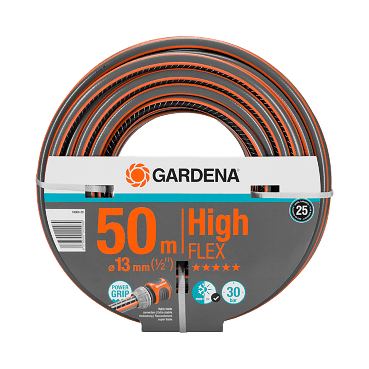 Шланг "highflex" пвх 1/2" армиров. 50 м (1) "gardena" 18069-20.000.00