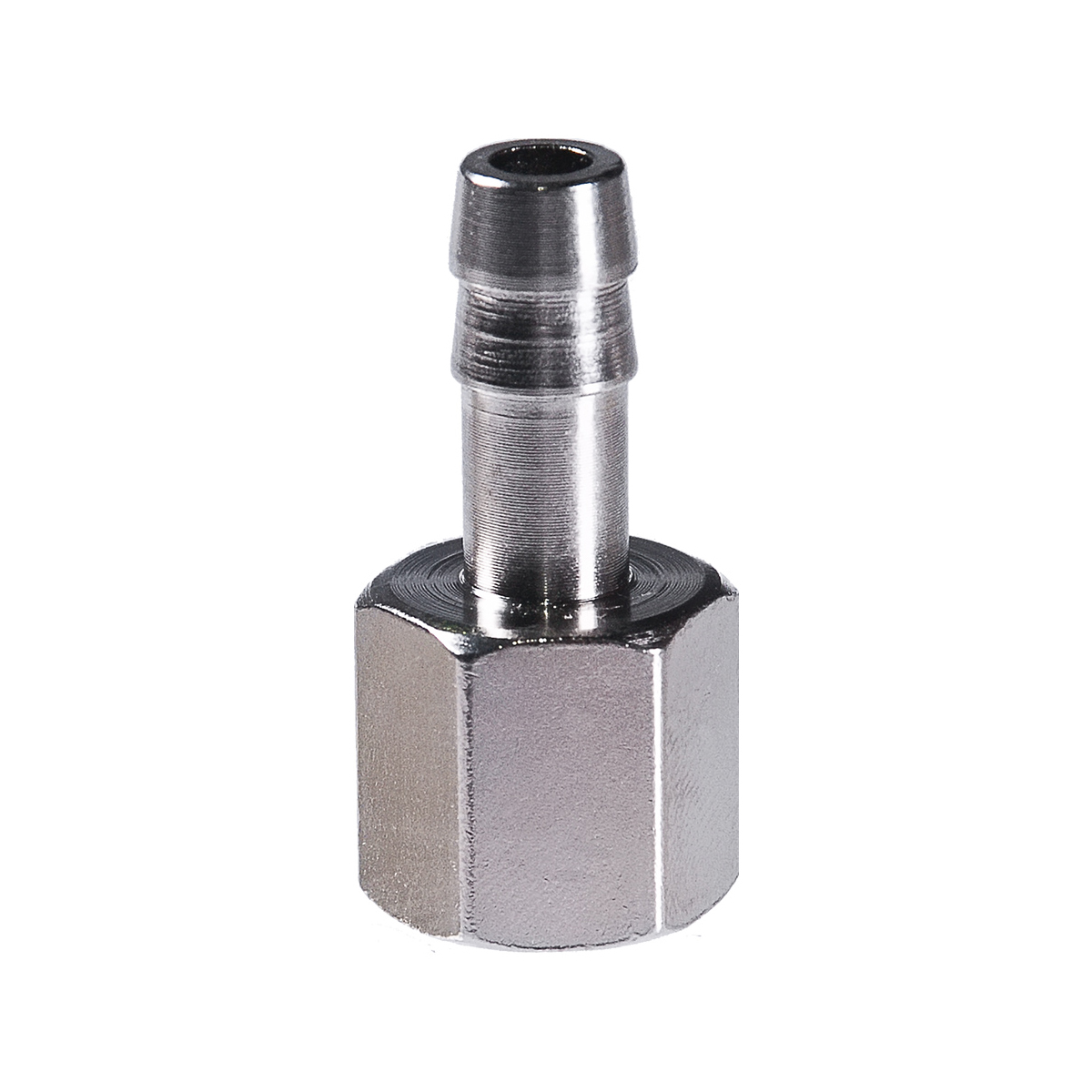 Переходник для компрессора (1/4"f - елочка 8 мм) с обжим. кольцом (1) "fubag" 180251