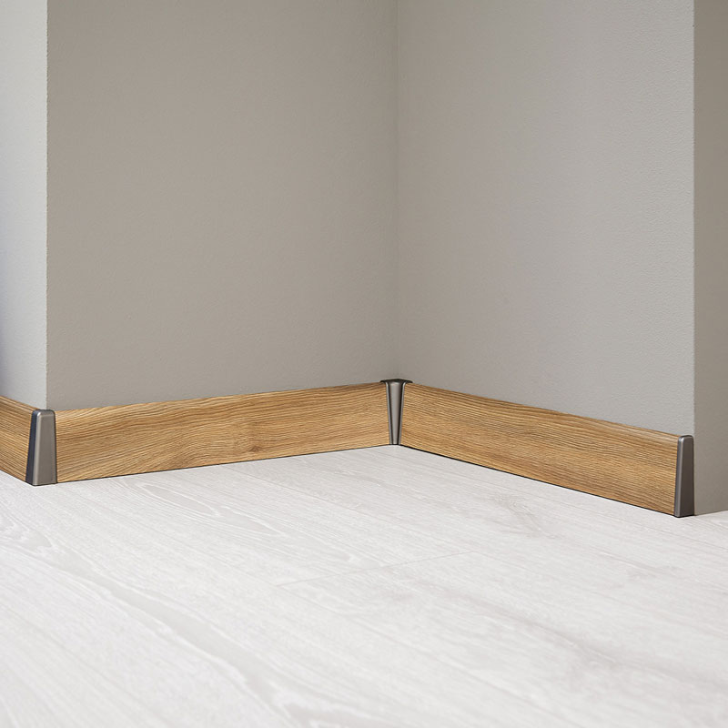 Плинтус KRONOTEX Residence 2400х58х19/ ML 1008 Makro Oak Nature Дуб Макро натуральный