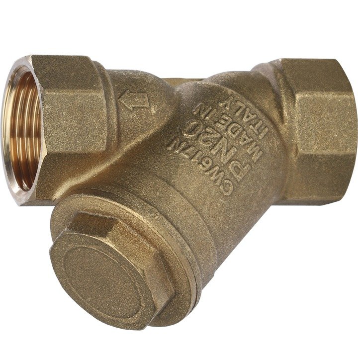 Фильтр косой В STOUT латунь 3/4" для грубой очистки воды