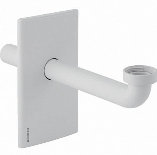 Сифон для раковины Duofix с защитной крышкой, трубный, пластиковый Geberit