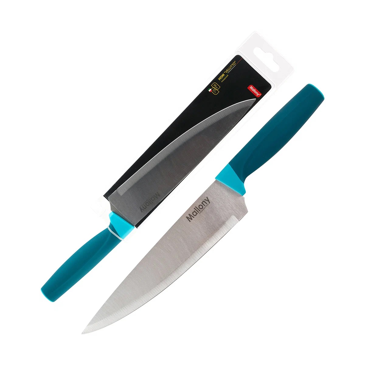 Нож разделочный "velutto" 20 см (1/24/48) "mallony" mal-02vel