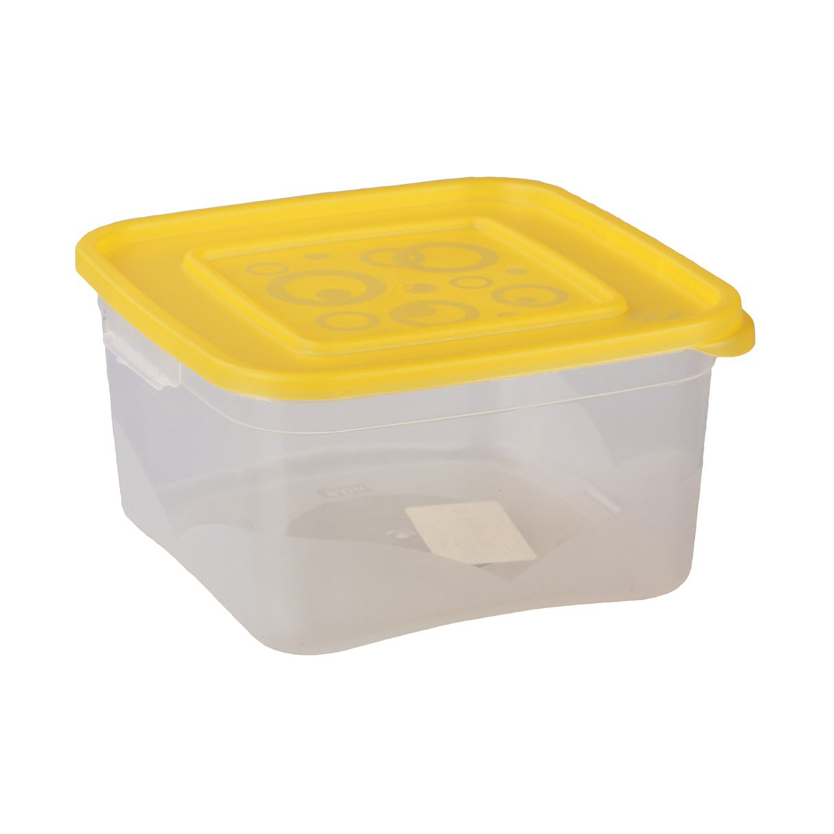 Емкость пласт. для свч  квадрат. 1 л (1/30) "альтернатива" м1627