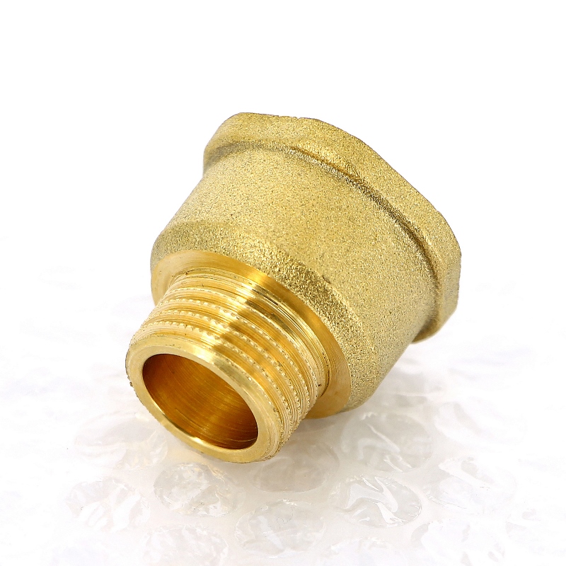 Переходник резьбовой 1/2" x 1" ВН латунь UNI-FITT