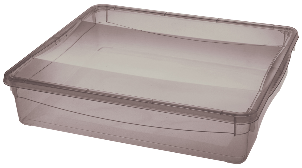 Ящик универс. "колор-стайл" 400*335*85 мм  9 л (коричн.) (1/12) "бытпласт"