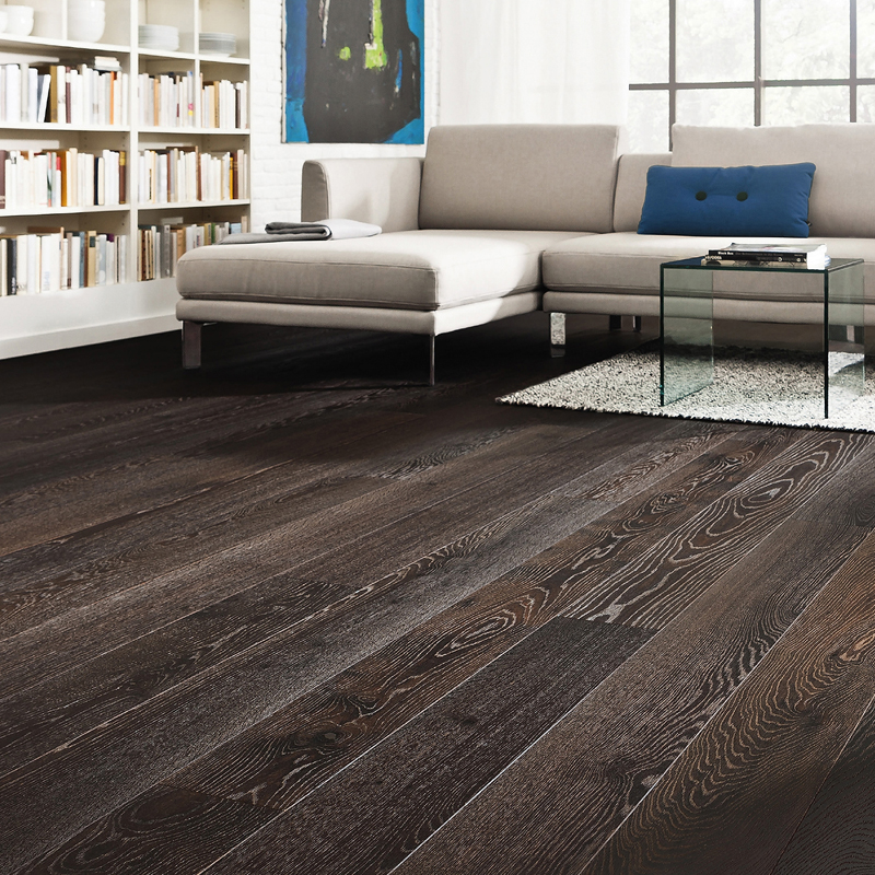 Паркетная доска Haro Series 4000 (5G) 531766 Термодуб Форте брашированный однополосный 4V2200 x 173 x 13.5мм