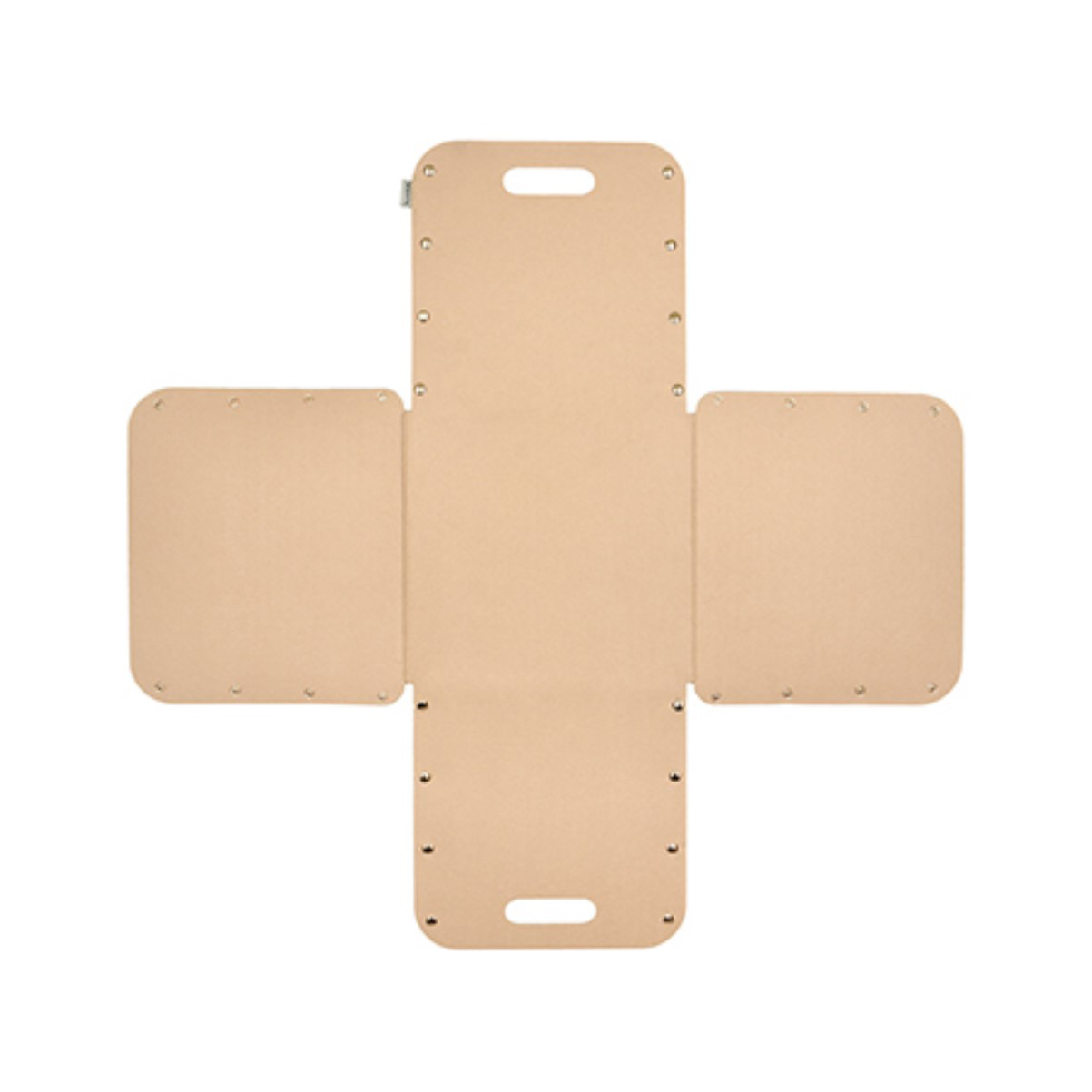 Корзина из фетра 30*30*30 см (бежевый) (1/6) "qwerty"