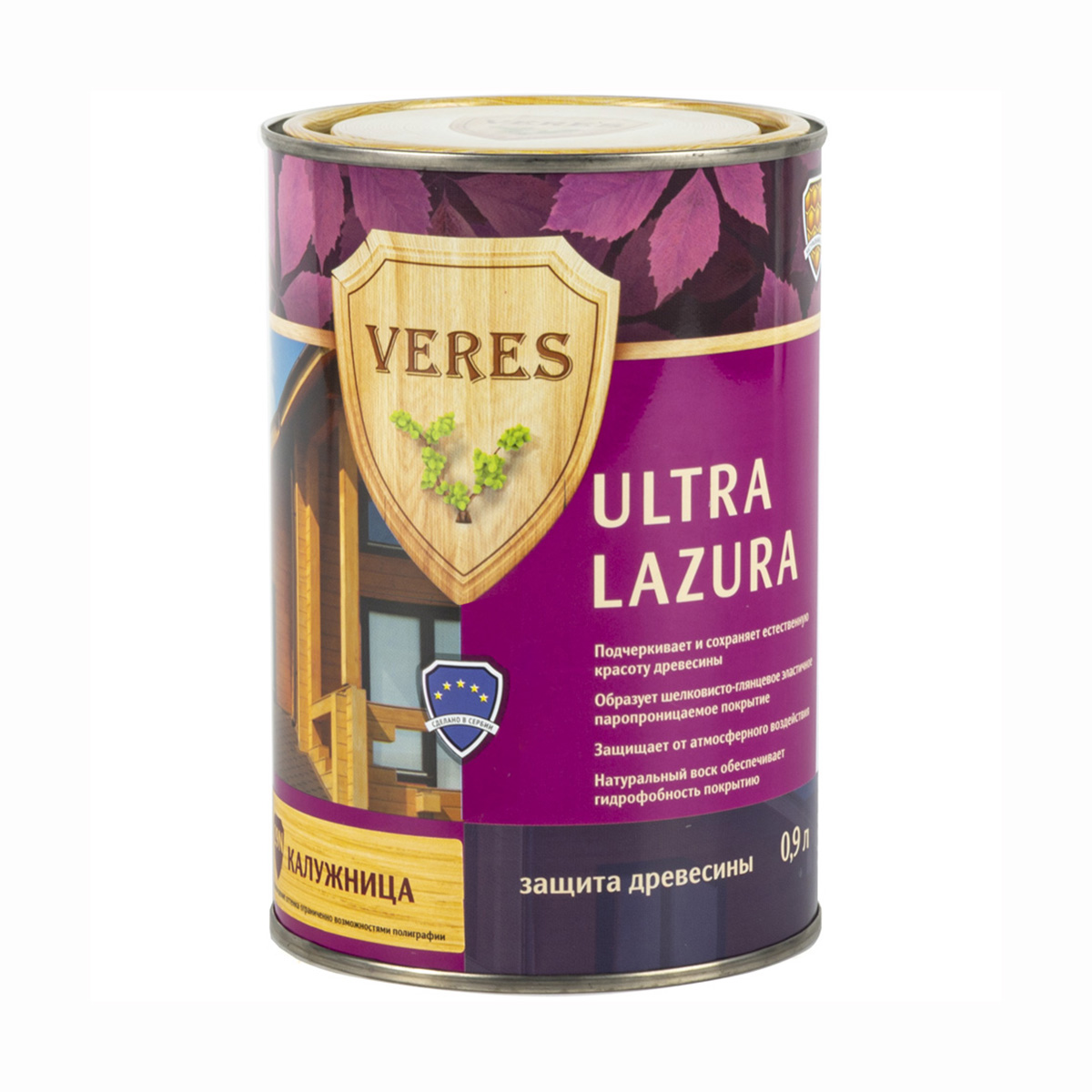 Верес ультра лазура №29 калужница  0,9 л (1/6) "veres"