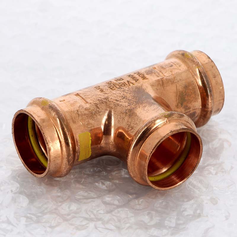 Тройник пресс медь Profipress G VIEGA 28