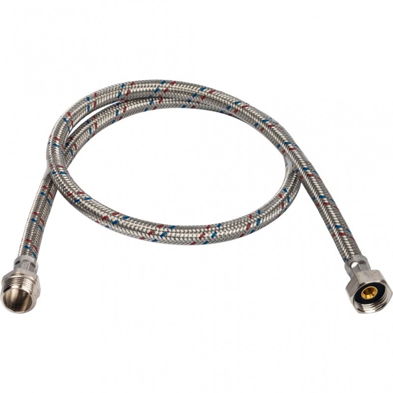 Гибкая подводка для воды НР 1/2 х ВР 1/2 STOUT - 1500 мм