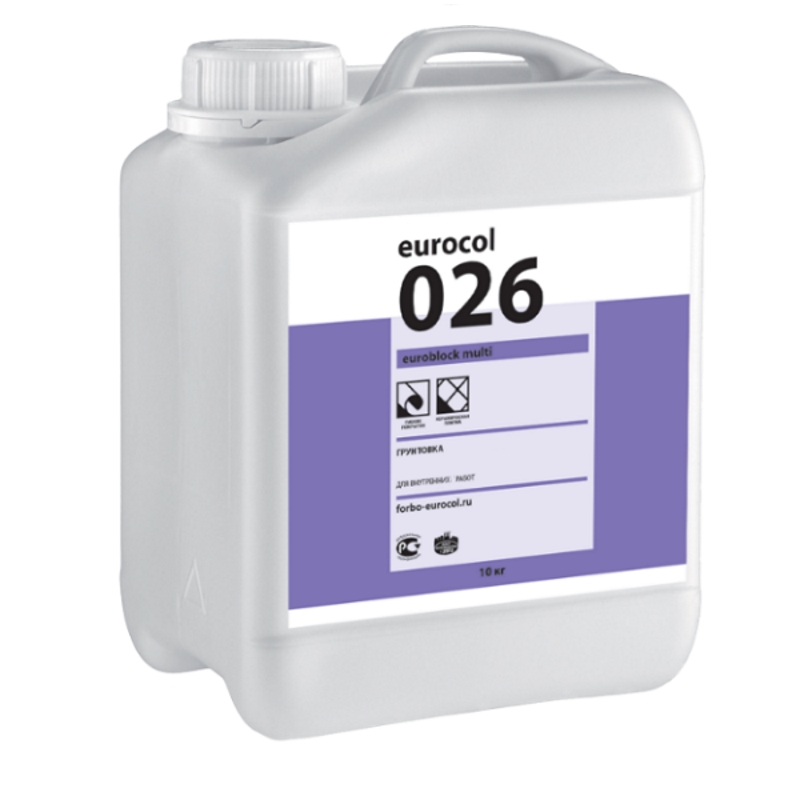 Грунтовка Forbo Eurocol (NL) 026 Euroblock Multi блокирующая 6кг