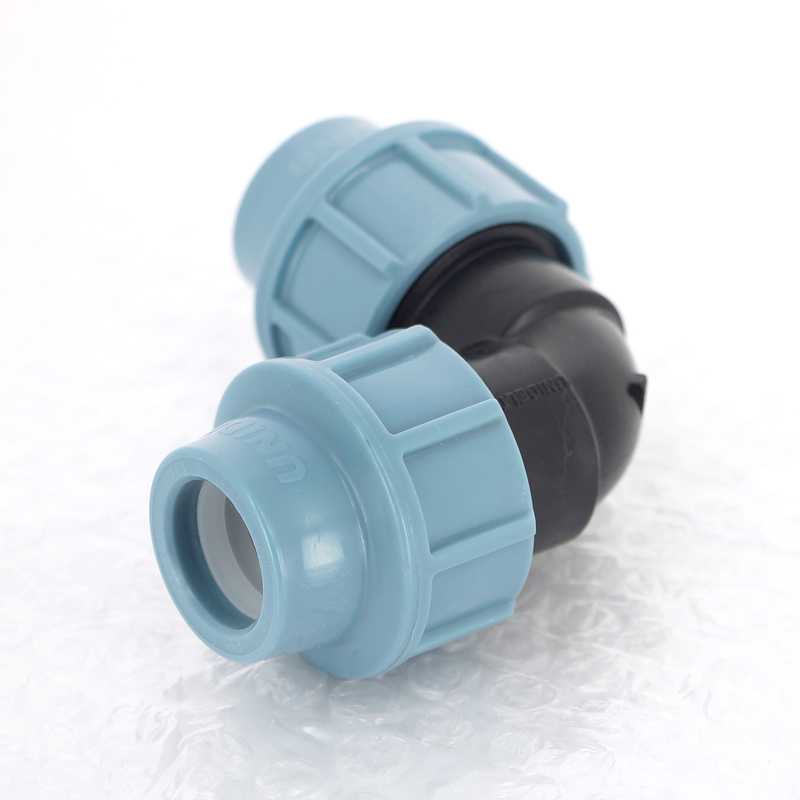 Угол ПНД 40 х 40 мм под обжим для полиэтиленовых труб (ПНД) UNIDELTA