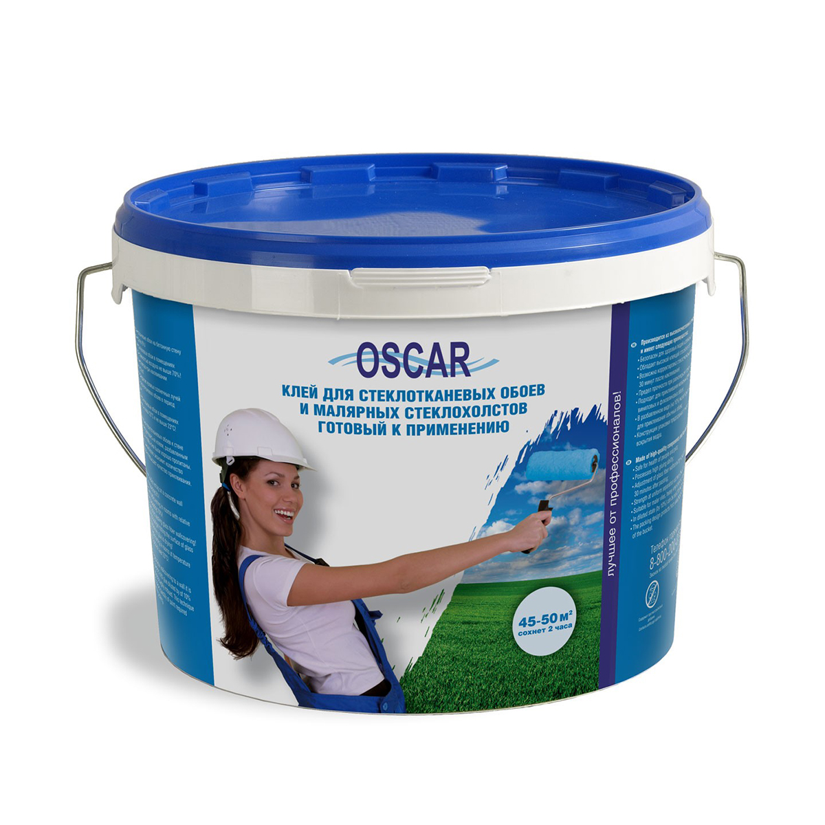 Клей для стеклообоев 10 кг "oscar"