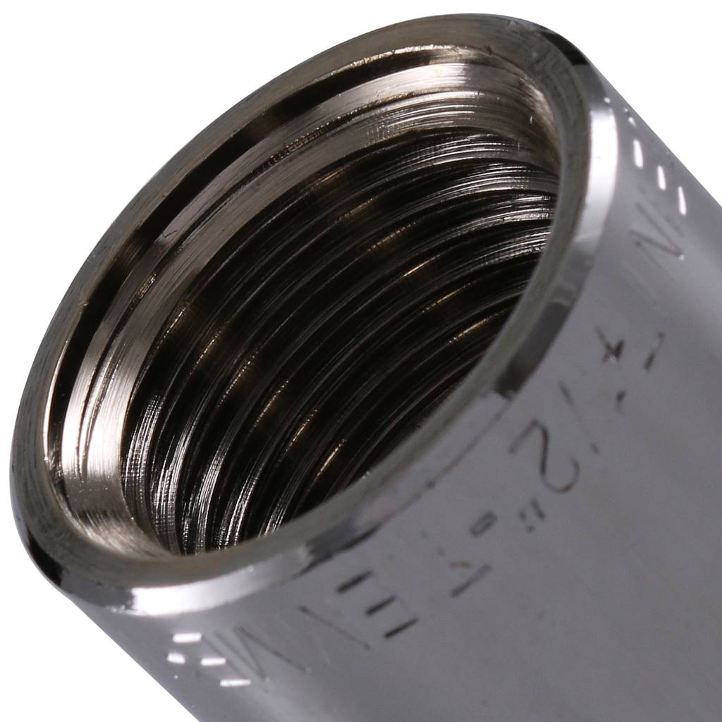 Удлинитель резьбовой 1/2" x 40 мм НР-ВР хромированный TIEMME