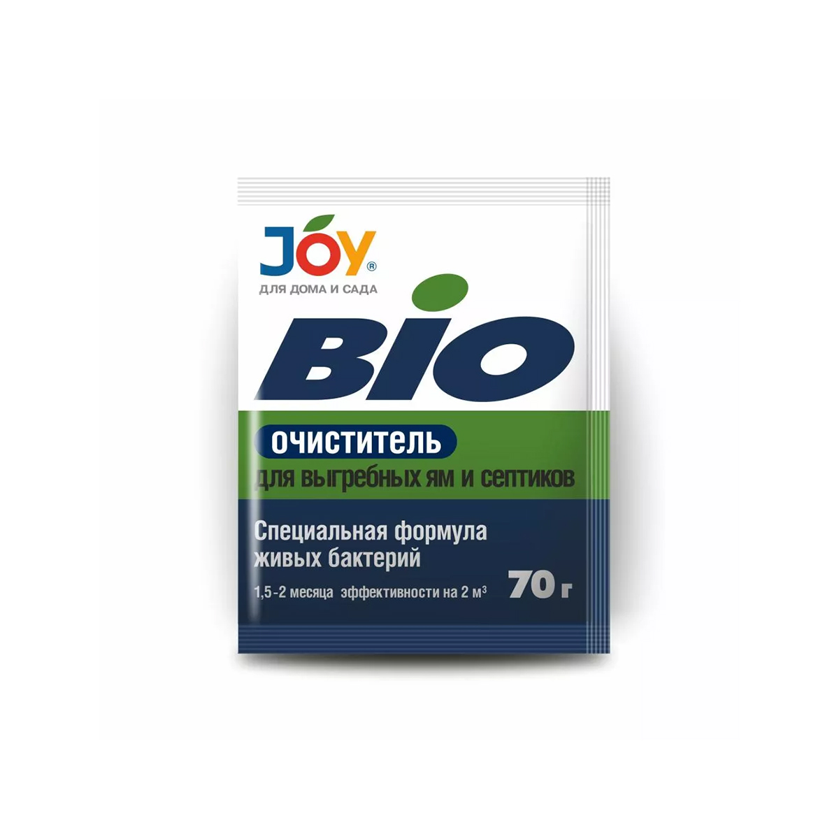 Биоактиватор для септиков и выгребных ям 70 г (1/20) "joy"
