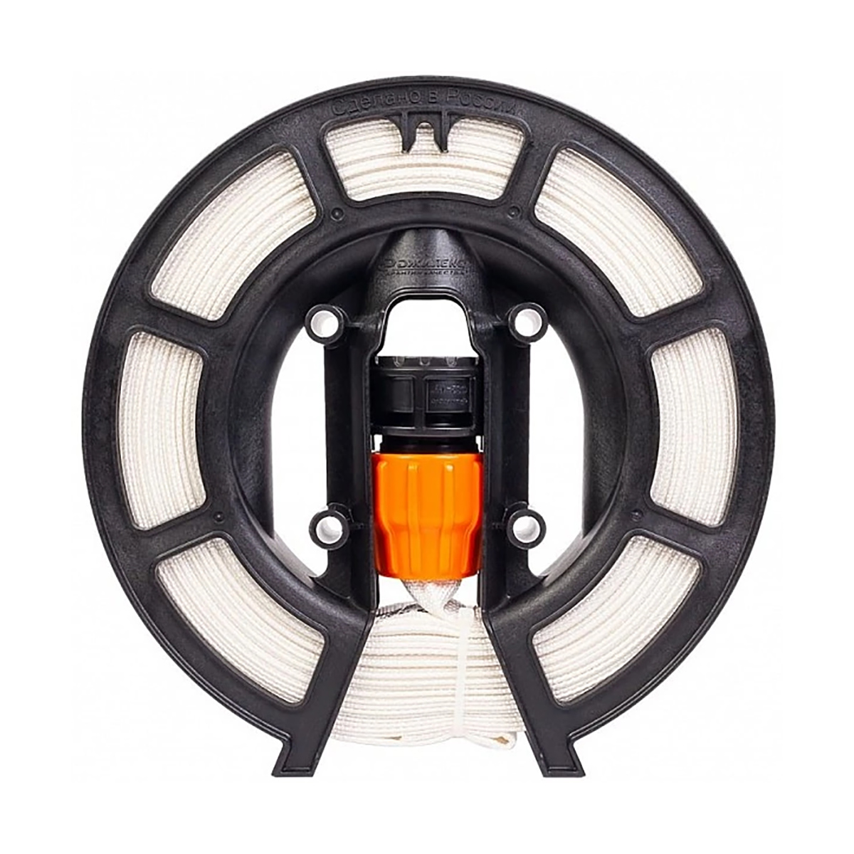 Шланг "удав" для дренаж. и фекальных вод, муфта 66 х 2" 2-х слойный 20 м, с катушкой (1) "джилекс"