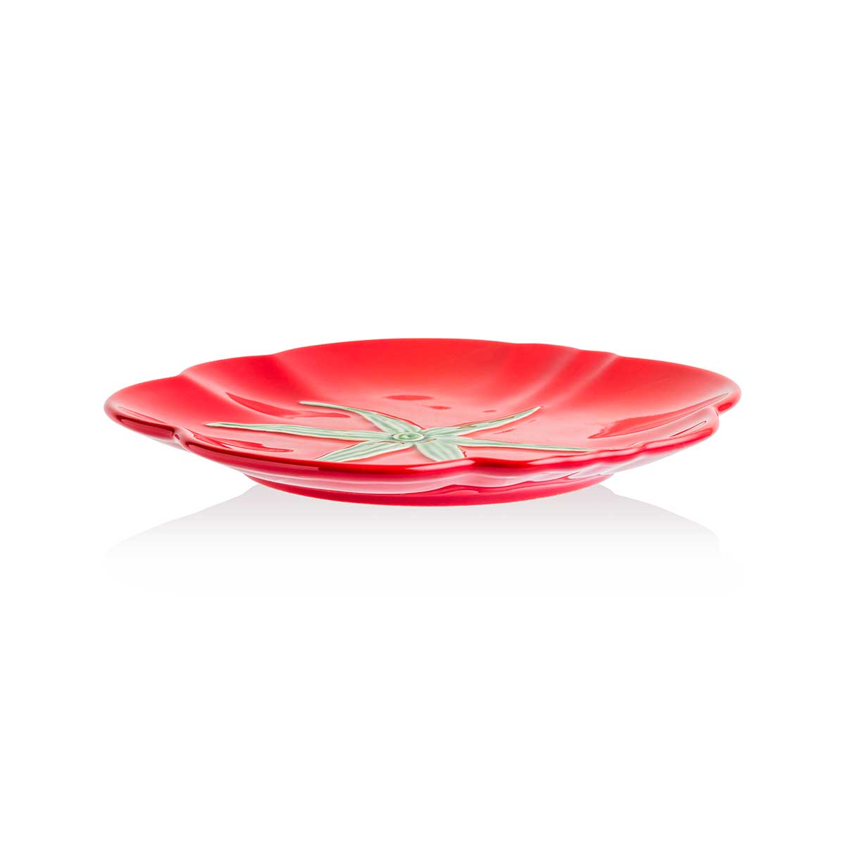 Тарелка обеденная "томат" 29 см, керамика (1/4) "bordallo pinheiro" bor65022232