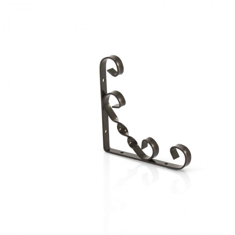 Кронштейн декоративный, 150 х 150 мм, коричневый Сибртех (94054)