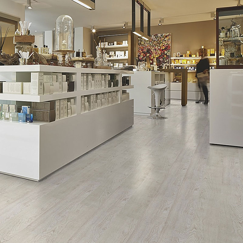 Кварц виниловый ламинат Forbo Effekta Professional P планка 4043 White Fine Oak PRO