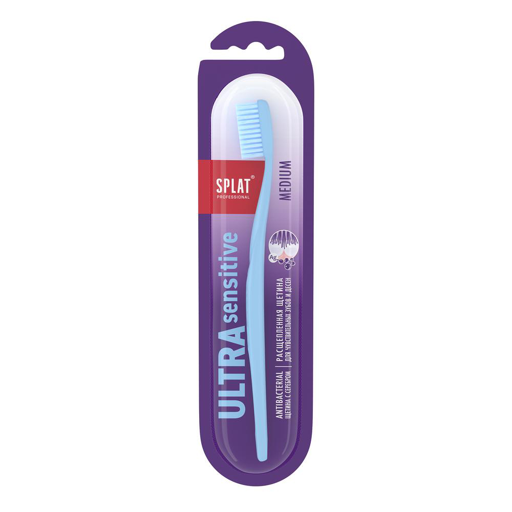 Зубная щетка "ultra sensitive" (средняя) (1/12) splat