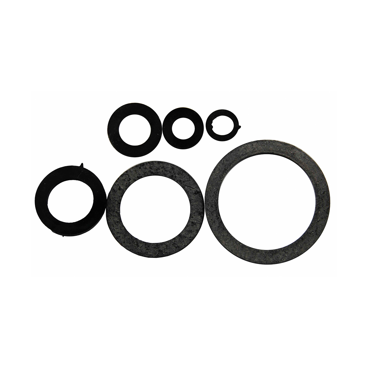 Набор прокладок для кран-буксы "сантехник №3" (6 шт.) резиновые (10/1000) "masterprof"