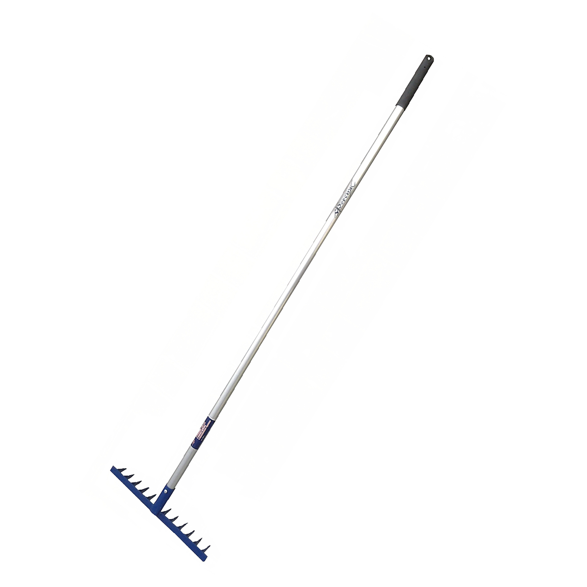 Грабли 12 зубов витые с алюм. черенком "форсаж" (1/5)