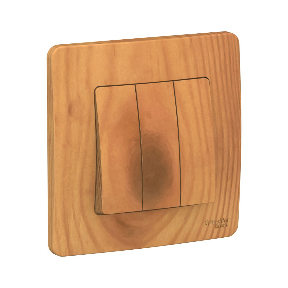 Выключатель "blanca" 3-х кл. 10а, ясень (1/10/20) "schneider"