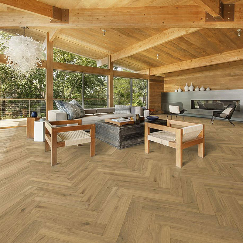 Kahrs Master Herringbone Дуб CD Серое масло (правая) однополосный MASTER OAK CD GREY OIL 1S